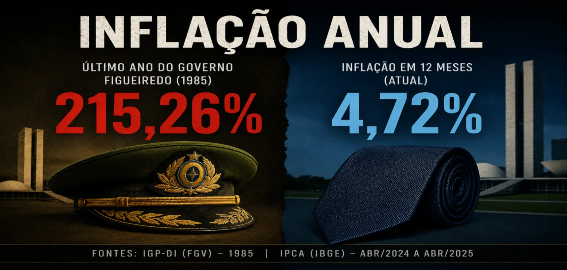 O mito da eficiência militar: que país a ditadura entregou à democracia?